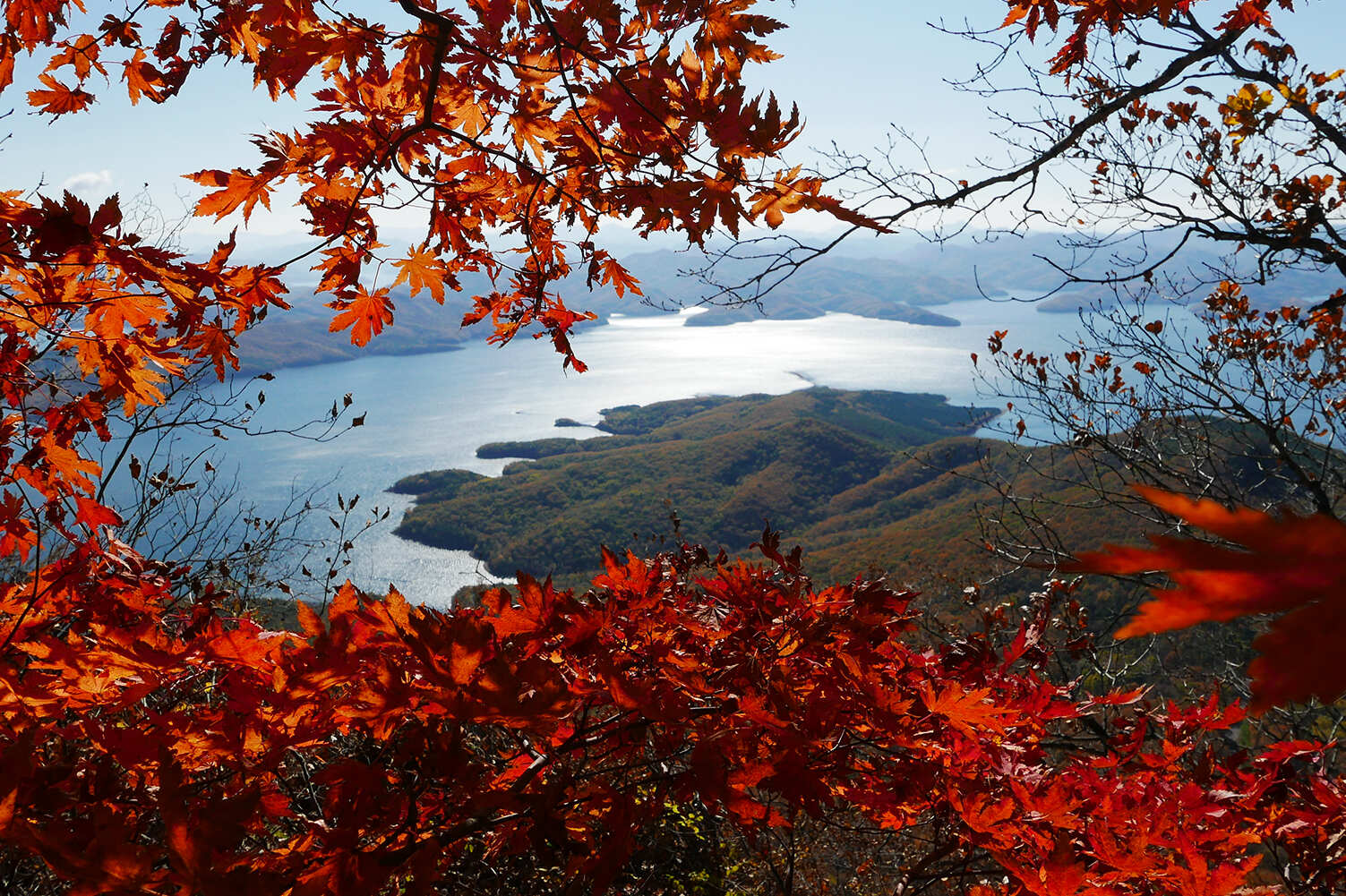 五女山秋天